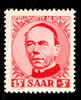 Saargebiet  15 Fr. Adolf Kolping, plate flaw I 'GFELLENVATER', perfectly... 25.14 £  +  5.20 £ shipping
