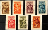 Saargebiet 40 C. To 5 Fr. Peoples help 1934 statues from churches in Saarbruecken, neat cancelled, signed Ney BPP and photo expertize Chr -