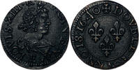 Frankreich Double tournois 1640 Louis XIII (1610-1643)  19ème type Tours  338.11 £  +  17.34 £ shipping