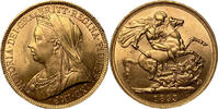 Weltmünzen 2 pounds 1893 Grande-Bretagne Victoria (1837-1901)  or  3,467.80 £  +  17.34 £ shipping
