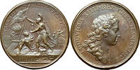 Medaillen, Jetons Médaille Louis XIV (1643-1715) prise de Valence en Italie par Mauger -