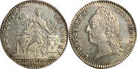 Medaillen, Jetons Jeton Louis XV Les Prieur et Juges consuls de Rouen -