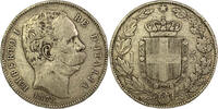 Weltmünzen 5 lire 1878 Italie Umberto Ier ( 1878-1900)  Rome  320.77 £  +  17.34 £ shipping