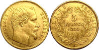 Frankreich 5 francs 1854 Second Empire Napoléon III (1852-1870)  or 'pet... 329.44 £  +  17.34 £ shipping