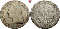 France Ecu à la vieille téte Louis XV, 1715-1774 -