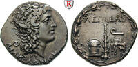 Macedonia-Roman Province Tetradrachm Aesillas, Quaestor, 95-70 BC -