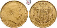 Denmark 20 Kroner Christian X., 1912-1947, Gold, 8,96 g -