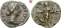 Denarius vor 175 Faustina Junior, wife of Marcus Aurelius, 147-176 good very fine, encrustation on rev.