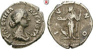 Denarius vor 175 Faustina Junior, wife of Marcus Aurelius, 147-176 very fine
