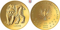 Commemoratives 20 Euro 20 Euro 2025, our choice. Rückkehr der Wildtiere - Luchs. Gold., Gold, 3,89 g -