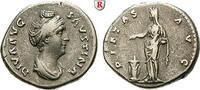 Denarius Faustina Senior, wife of Antoninus Pius, +141 -
