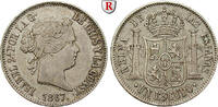 Spain Escudo 1867 Isabel II, 1833-1868 ss+ 43.35 £  +  8.67 £ shipping