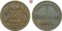 Schwarzburg 1/4 Kreuzer Rudolstadt, Friedrich Günther, 1807-1867 -