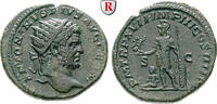  Dupondius 214 Caracalla, 198-217 vz, Felder l. bearbeitet 575.51 &pound;  +  84.63 &pound; shipping