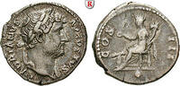  Denar 125-128 Hadrian, 117-138 ss / f.ss 84.63 &pound;  +  8.46 &pound; shipping