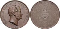 Brandenburg-Preussen Bronze-Medaille 1850 Friedrich Wilhelm IV. 1840-1861. Winz.Rf., selten, AU