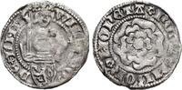 Limburg-Grafschaft Pfennig von Hohenlimburg um 1420 Wilhelm I. 1401-1457. Kl.Prägeschwäche a.Rd., selten, VF