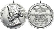 Schützenmedaillen AR-Medaille 1933 Burg, Stadt (bei Magdeburg) Mit Original-Trageoese, kl.Rf., min.Sf., sehr selt