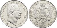 Schwarzburg-Rudolstadt Vereinstaler 1859 Friedrich Günther 1807-1867. Winz.Kr., min.Rf., UNC-
