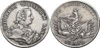 Brandenburg-Preussen Taler 1750 A Friedrich II. 1740-1786, Münzstätte Berlin. Schöne Patina, VF-EF