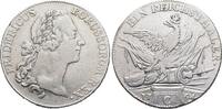 Brandenburg-Preussen Taler 1764 C Friedrich II. 1740-1786, Münzstätte Kleve. Min.Rf., gut ausgeprägt, selten, VF-EF