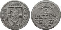 Trier-Erzbistum 1/2 Petermännchen 1 Johann Hugo von Orsbeck 1676-1711. -