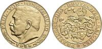 Personenmedaillen Gold-Medaille 1928 Hindenburg, Paul von Beneckendorff und *2.10.1847 Posen, +2.8.1934 Neudeck, Generalfeldmarschall und Reichsp...