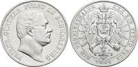 Schwarzburg-Rudolstadt Vereinstaler 1866 Friedrich Günther 1807-1867. Winz.Kr., kl.Rf., VF-EF