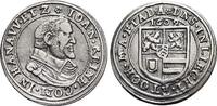 Hanau-Lichtenberg Johann Reinhard I. 1599-1625. Teston (Dicken) 1609 fast vorzüglich