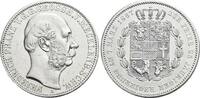 Mecklenburg-Schwerin Vereinstaler 1867 A Friedrich Franz II. 1842-1883. Winz.Rf., kl, Kr., EF