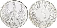 Bundesrepublik 5 Mark 1974 G fast Stempelglanz 13.00 £  +  8.67 £ shipping