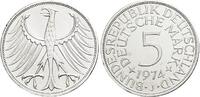 Bundesrepublik 5 Mark 1974 J fast Stempelglanz 8.67 £  +  8.67 £ shipping