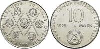 Deutsche Demokratische Republik CU/Ni - 10 Mark 1975 A vorzüglich - Stem... 8.67 £  +  8.67 £ shipping