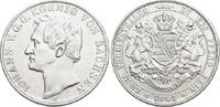 Sachsen-Albertinische Linie Doppeltaler 1861 B Johann 1854-1873. Min.Kr.... 418.94 &pound;  +  21.16 &pound; shipping