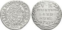 W&uuml;rttemberg 5 Kreuzer 1727 Eberhard Ludwig 1693-1733. Selten, fast vorz&uuml;... 109.18 &pound;  +  21.16 &pound; shipping