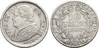 Italien-Vatikan 10 Soldi 1868 R Papst Pius IX. 1846-1878. Kl.Rf., sehr s... 16.08 &pound;  +  21.16 &pound; shipping