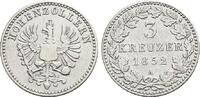 Brandenburg-Preussen F&uuml;r Hohenzollern, 3 Kreuzer 1 1852 A Friedrich Wilh... 49.93 &pound;  +  21.16 &pound; shipping