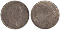 Denmark / Dänemark 25 Ore Christian IX. 1863-1906 -