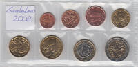 Griekenland 3,88 Euro Complete Euroset 1 Cent t/m 2 Euro -