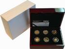Luxembourg 12 Euro 2009 / 2012 6 x 2 Euro Proof in Original Box with Case and COA