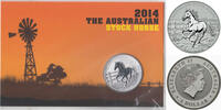 Australië 1 Dollar The Australian Stock Horse -