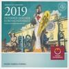 3,88 Euro 2019 Oostenrijk Complete Euroset 1 Cent t/m 2 Euro Bu