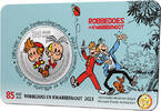België 5 Euro Robbedoes en Kwabbernoot - Gekleurd -