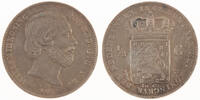 Nederland ½ Gulden Willem III 1849-1890 -