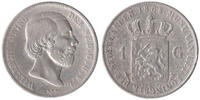 Nederland Koninkrijk 1 Gulden Willem III 1849-1890 -