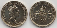 Great Britain 2 Pounds 1989 Tercentenary - Claim of Rights Unz 15.17 £  +  8.67 £ shipping