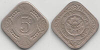 Curacao 5 Cent 1948 Wilhelmina 1890-1948 Vz- 3.47 £  +  4.33 £ shipping