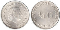 Nederlandse Antillen 25 Cent 1965 Juliana 1948-1980 Fdc 13.00 £  +  8.67 £ shipping