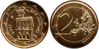 San Marino 2 Euro 2011 Verguld - Vergoldet - Gilded Unz 16.88 &pound;  +  10.58 &pound; shipping