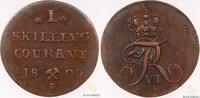 Mynter 1 Skilling 1809 Norge Kv 1+/01 73.71 £  +  14.74 £ shipping